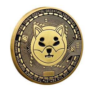 Moneda Conmemorativa de Metal SHIB de Shiba Inu, Bañada en Oro, Relieve, Souvenir Coleccionable, Adorno - Product Image 3