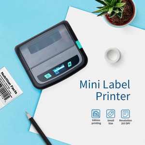 4 Inch Mini 110Mm Xách Tay Máy In Nhiệt Vận Chuyển Máy In Nhãn Nfc Không Có Mực Không Dây Vé Máy In Mã Vạch - Product Image 6