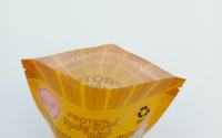 Sachet Doypack refermable en plastique écologique et recyclable pour emballage alimentaire et snacks, très demandé