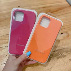 Phone case silicone for iPhone 15 plus case originales 64 colors available liquid silicone case for iPhone 15 14 13 12 XS Max 87