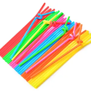 Various types hard plastic straws disposable plastic straws plastic drinking straw
