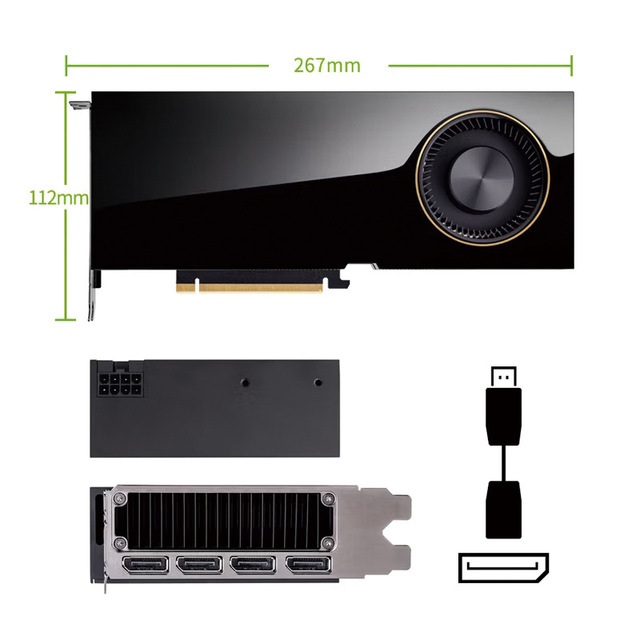 New for RTX PRO 5000 Blackwell 48GB Fan 512 Bit PCIe 5.0 Server Workstation GPU Card 900-5G153-2250-000