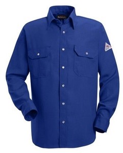 Rip STOP Workwear-<span class=keywords><strong>เสื้อ</strong></span>ผู้ชายผ้าฝ้ายแบบปิดเจาะด้า<span class=keywords><strong>น</strong></span>หน้า - Product Image 5