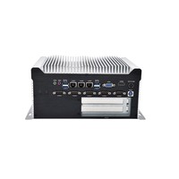 Pc Mini CPU I7 Tertanam Kelas Industri Tanpa Kipas dengan Slot PCI PCIE untuk Otomasi Peralatan Industri