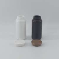 Bouteille en plastique médicale ronde personnalisable portative du HDPE 100ml pour des produits d'emballage