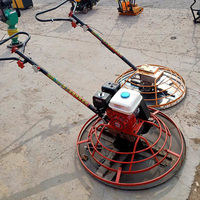 Machine de finition du béton en acier anti-corrosion à quatre couches pour la réparation des routes municipales et le nivellement des surfaces en ciment