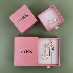 Caja de joyería de plata de ley 925 personalizada para mujer, collar, pendientes - Product Image 4