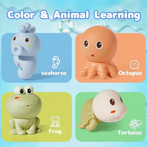 <span class=keywords><strong>Jouet</strong></span> <span class=keywords><strong>de</strong></span> <span class=keywords><strong>bain</strong></span> pour bébé, pulvérisateur d'eau, animaux marins, PVC souple, <span class=keywords><strong>jouet</strong></span> flottant éducatif, été, <span class=keywords><strong>interactif</strong></span> parent-enfant, baignoire, logo personnalisé MY TOYS - Product Image 4