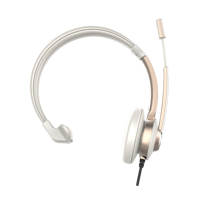 MHP-783-U2 filaire USB casque de jeu réglable avec Microphone musique écouteurs pour ordinateur portable PC Skype bureau