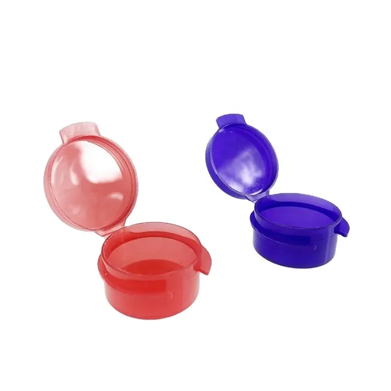 Plastic Jar Mini Medical Capsules Box Plastic Cosmetic Skin Care Creme Container Jar com PP Flip Top Cap 5g 10g