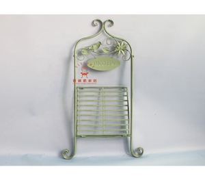 Smeedijzeren Opvouwbare Unieke Beweegbare Elegante Bloem Houder Tuin Balkon Handgemaakte Plant Stand - Product Image 5