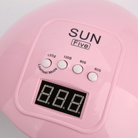 SUN five lampe à ongles à séchage rapide, vente transfrontalière, toutes sortes de vernis à ongles colle UV + lampe à ongles LED