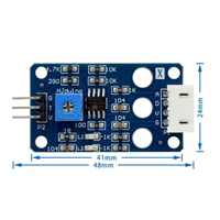 Kit de module de détection de la turbidité suspendue par capteur de turbidité pour Arduino, détection des particules suspendues dans les liquides