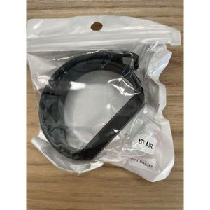 Bracelet de remplacement Redmi Band3 en silicone noir compatible avec la montre connectée Xiaomi Band 3 - Product Image 1