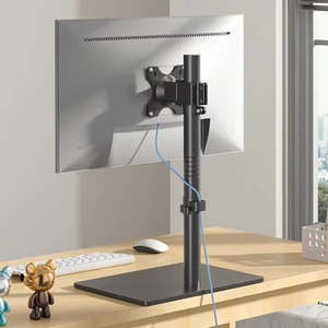 New 32-inch màn hình đứng hợp kim nhôm Punch-Miễn phí máy tính để bàn đứng với 45 nghiêng xoay nâng cơ sở - Product Image 1