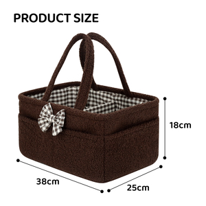 <span class=keywords><strong>Sac</strong></span> de rangement portable pour couches, 6 poches latérales, grand <span class=keywords><strong>sac</strong></span> de rangement multifonction, organiseur de couches pour bébé, essentiel pour les voyages - Product Image 3