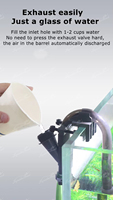 Xwa-1000U-5 Grand débit, grande surface de filtration, filtre externe UV en plastique avec éponge pour aquarium d'eau de mer et poissons