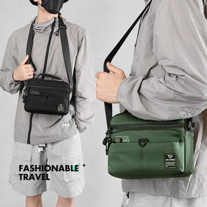 เวพาวเวอร์กระเป๋าคาดหน้าอกผู้ชายความจุขนาดใหญ่กันน้ำสำหรับเดินทางกลางแจ้งกระเป๋าสะพายข้างสีทึบสีดำสีเขียวสีเทาสีน้ำเงินรอยัล - Product Image 1