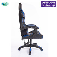 WS8043PL Vente en gros Personnalisation Grande chaise de jeu Chaise de jeu Chaise de jeu en cuir PU rose