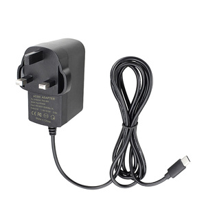 Adaptador <span class=keywords><strong>de</strong></span> Corriente USB Tipo C con Enchufe UK, 5V 1.5A 15V 2.6A 39W 45W, <span class=keywords><strong>Cargador</strong></span> para <span class=keywords><strong>Nintendo</strong></span> <span class=keywords><strong>Switch</strong></span> <span class=keywords><strong>Lite</strong></span> OLED - Product Image 1
