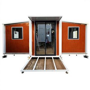 Casa Prefabricada Ecológica Expandible de 20 Pies/40 Pies, Villa de Lujo, Casa Móvil con Panel Sándwich de Acero - Product Image 1