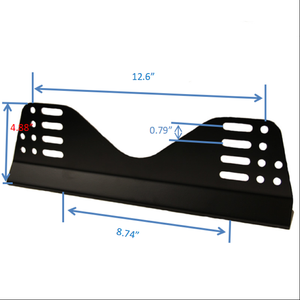 Support de siège de course universel Trous réglables Supports de montage latéraux de haute qualité pour les sièges coulissants de course seau - Product Image 3