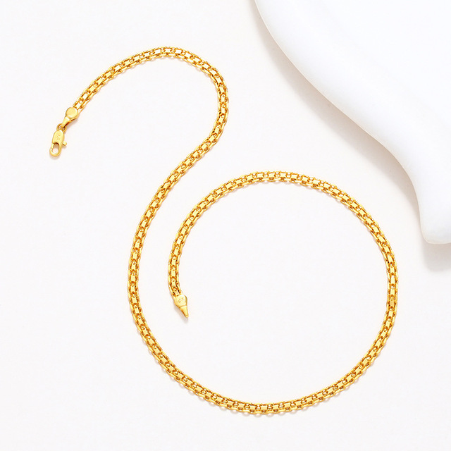 High Quality Trendy Elegant Lightweight Non Tarnish Wide Flat Venetian Wire Anti Allergy Travel Banquet Women's Gift Matching