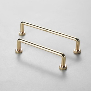 European Luxury Zinc Alloy Modern Golden Kitchen Cabinet Handles Drawer <b>Knobs</b> <b>for</b> <b>Dresser</b> Exterior Use-Durable Easy Installation - Product Image 6