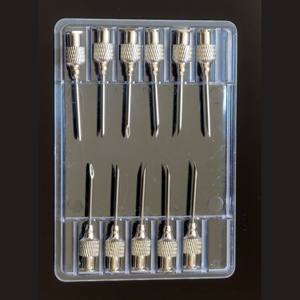 Jarum <span class=keywords><strong>Luer</strong></span> <span class=keywords><strong>Lock</strong></span> Baja Tahan Karat untuk Hewan Jarum Veteriner Sharpvet dengan Hub Berlekuk Bulat Jarum Hipodermik - Product Image 5