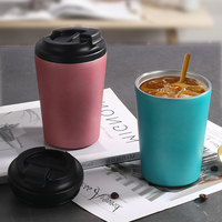 Vente en gros de tasse de voyage sous vide à double paroi chaude isolée tasse en acier inoxydable logo personnalisé