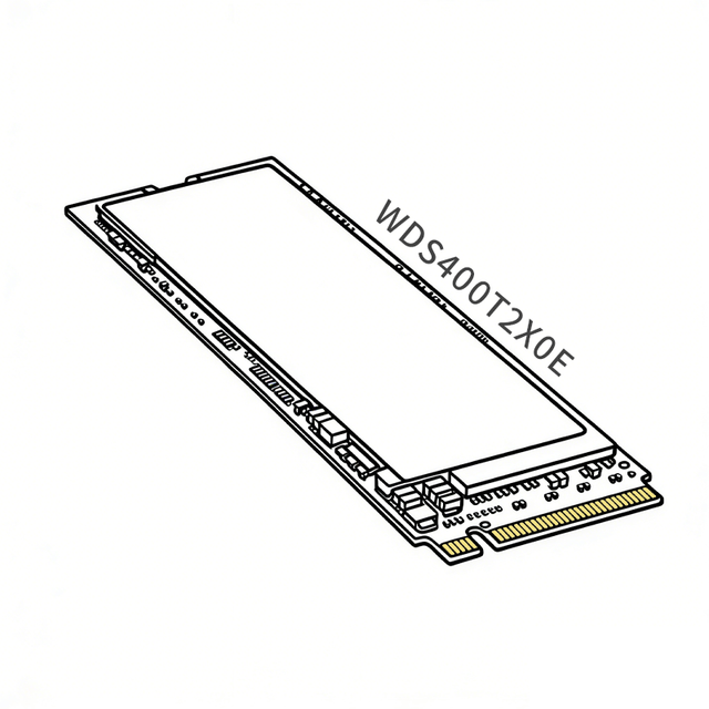 BLACK SN850X 4TB SSD -WDS400T2X0E , Without Heatsink