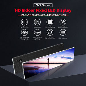 Pantalla LED GOB para Interiores P1.53 P2.5 de Paso Fino, <span class=keywords><strong>3</strong></span>.84x1.92m, Video Wall 4K HD para Sala de Control de Conferencias, México, Latinoamérica - Product Image 3
