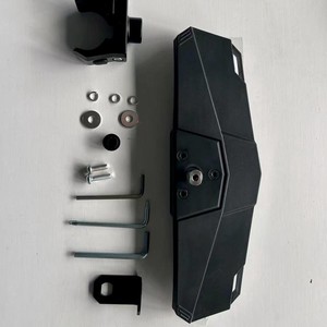 กระจกมองหลัง UTV ATV 1.75-2นิ้วแบบแบน ABS Polaris CFMOTO KAWASAKI Bombardier Honda Mount Central MOUNT - Product Image 1