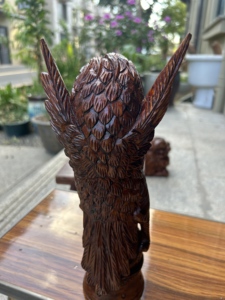 100% artigianato di bambù e legno Premium aquila intagliata a mano - Product Image 4