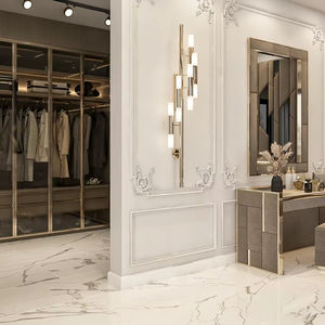 Furnistyle из нержавеющей стали Кожаная двойная Роскошная рамка для кровати «King-Size» высокая изголовье кровати с мягкой обивкой каркас для кровати «King-Size» - Product Image 4