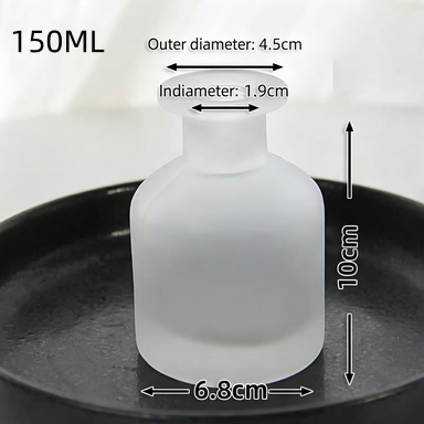 Flacon blanc givré 150 ml, 56 unités/carton