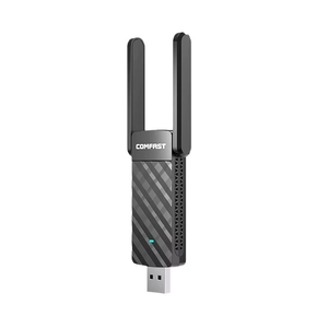 COMFAST <strong>Wireless</strong> <strong>Network</strong> Card USB3.0 Gigabit 5G Dual-band External Drive-free WiFi Receiver <strong>Network</strong> Signal for Windows 7 Stock - Product Image 1
