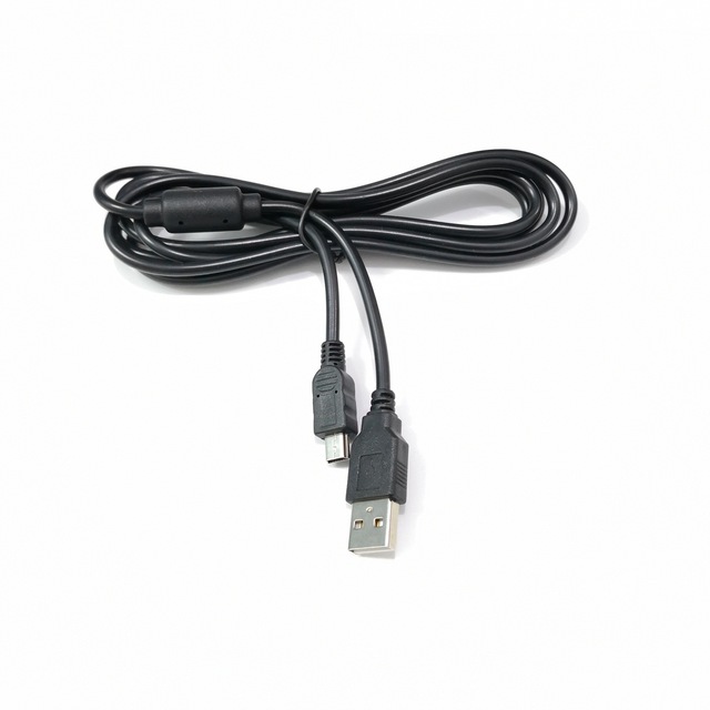 USB2.0 Play and Charge Charging Data Cable Mini 5p 5pin 1.8m USB to Mini USB for PS Move/PS3/PS3 Slim Wireless Controller