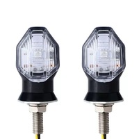 Mini clignotant LED pour moto, indicateur ambre, lumière de remplacement pour Honda Wave Alpha