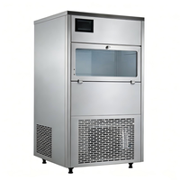 Machine à glaçons en flocons de neige 130 kg/24h, machine à glace pilée, certifiée CE ISO