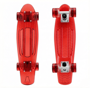 <span class=keywords><strong>Skateboard</strong></span> in Plastica <span class=keywords><strong>Trasparente</strong></span> in Offerta - Product Image 4
