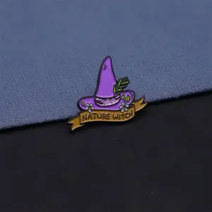2023 High Quality custom Colorful Witch Hats Magic Hat pins