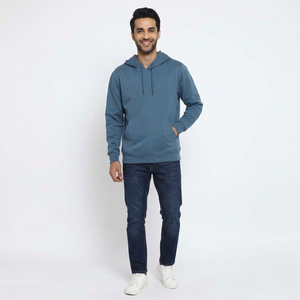 Basics Sweat-shirt à capuche surdimensionné en molleton de coton 500 g/m² de haute qualité, personnalisable avec logo, grammage lourd, effet 3D gaufré - Product Image 1