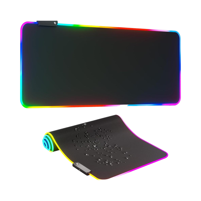Wholesale Modern Popular 800*300*3mm XL RGB LED Big Gaming Desk Mousepad Mat