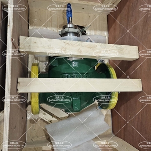 Válvula de gas neumática lineal de control Bauman 24000S de acero inoxidable con cuerpo roscado CF8M OEM - Product Image 5
