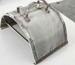 Isolation thermique détachable <span class=keywords><strong>de</strong></span> couvercle <span class=keywords><strong>de</strong></span> goulotte d'acier inoxydable avec l'installation rapide <span class=keywords><strong>de</strong></span> couverture perforée par <span class=keywords><strong>aiguille</strong></span> <span class=keywords><strong>de</strong></span> silicate en aluminium - Product Image 5