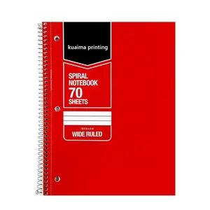 Manufacturer Supplier Various Sizes Blank Spiral Bound Gift Journal Notebook