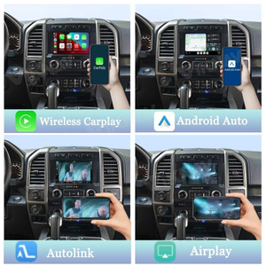 Boîtier décodeur Viknav Linux pour Ford F150 Raptor 2015-2020, mise à niveau stéréo avec CarPlay sans fil et Android Auto, rétrofit d'écran OEM. - Product Image 6