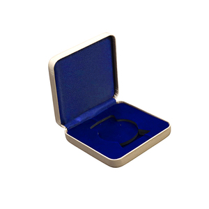 Boîte à monnaie commémorative en cuir Pu personnalisée mallette de rangement pour badge de haute qualité - Product Image 5