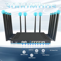 Router CPE 5G ODM con Ranura para Dos Tarjetas SIM, Red Inalámbrica 4G LTE 5G Rápida y Estable, Wifi6 OpenWRT, Router 5G con Tarjeta SIM